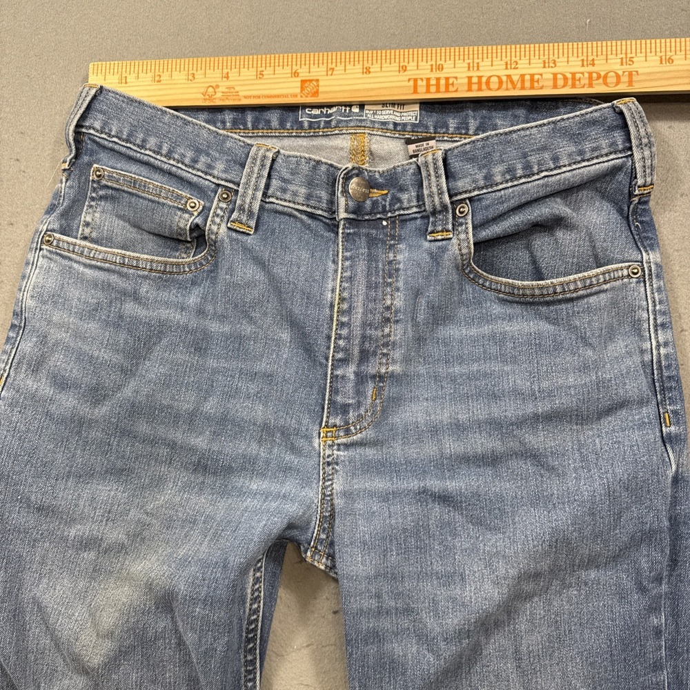 Carhartt  102804 H39 RELAXED Flex  Mens Jeans 32x32workwear - Picture 11 of 12